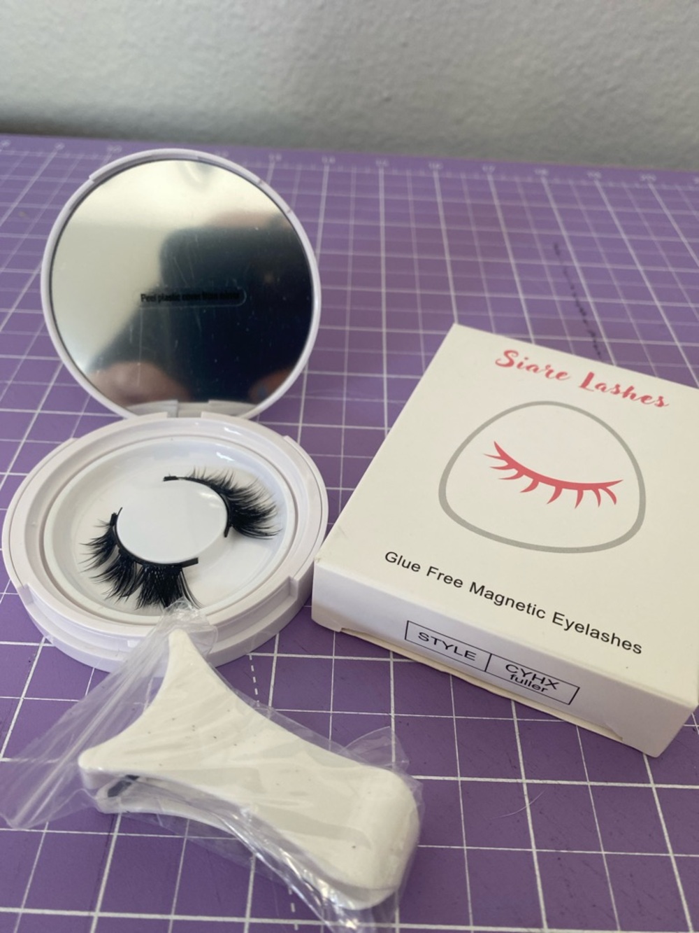 Siare Lashes Magnetic False Eyelashes - Black FULLER